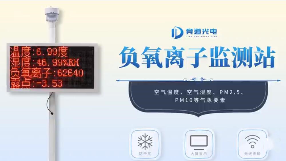 負(fù)氧離子監(jiān)測(cè)系統(tǒng)介紹